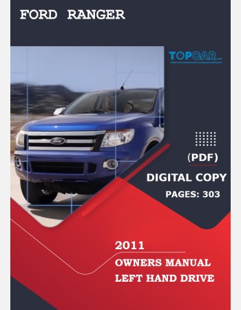 ford ranger 2011 owners manual
